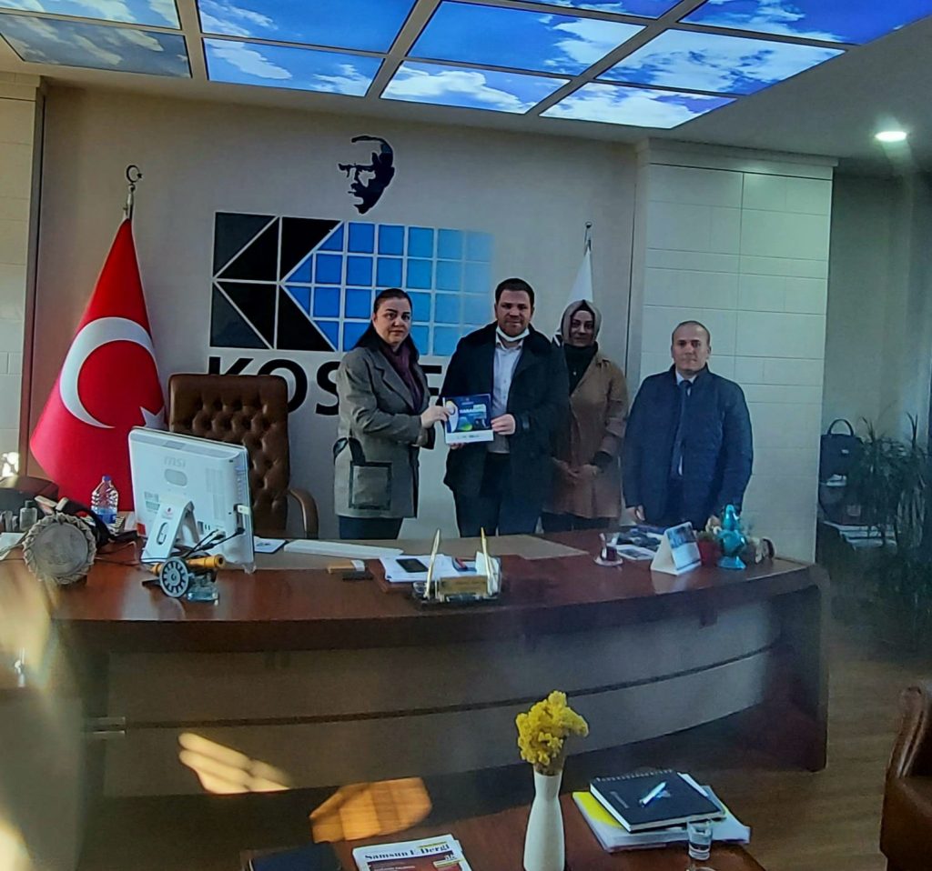 Orta Karadeniz Kariyer Fuarı (OKAF’22) Kapsamında Kurumsal İlişkiler Ekibi KOSGEB’i ziyaret etti.