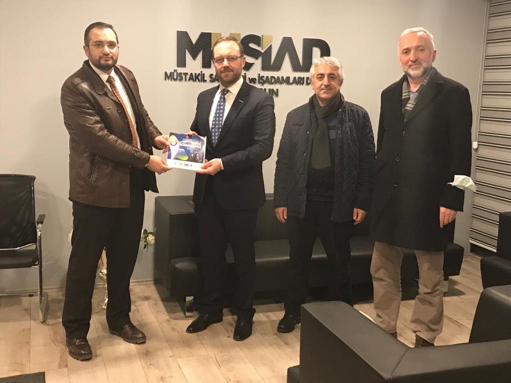Orta Karadeniz Kariyer Fuarı (OKAF’22) Kapsamında MÜSİAD ziyaret edildi.