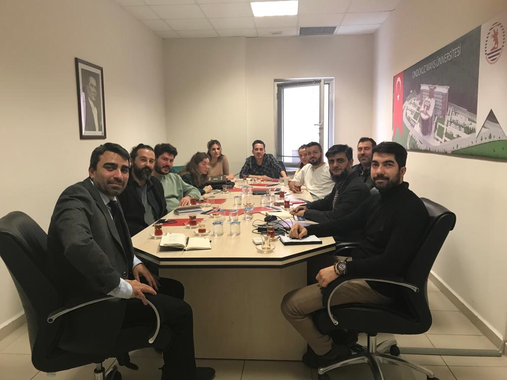 OKAF Tanıtım-Sosyal Medya Ekibi ve Tasarım Ekibi ile Toplantı Yapıldı.