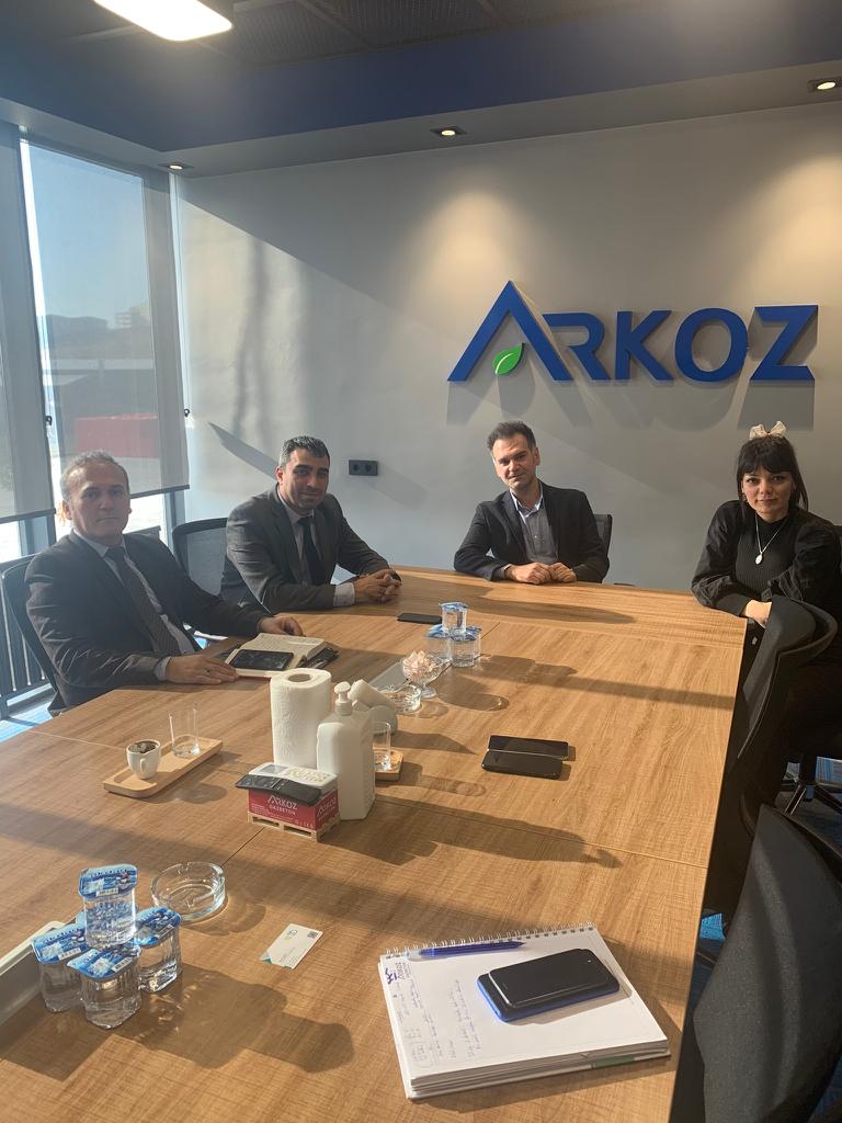 Arkoz beton İK yöneticileri ile havza OSB de sponsorluk daveti yapıldı.