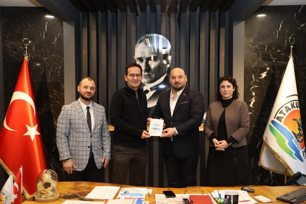 OKAF’26 hazırlıkları kapsamında Atakum Belediye Başkanı Serhat Türkel ziyaret edildi