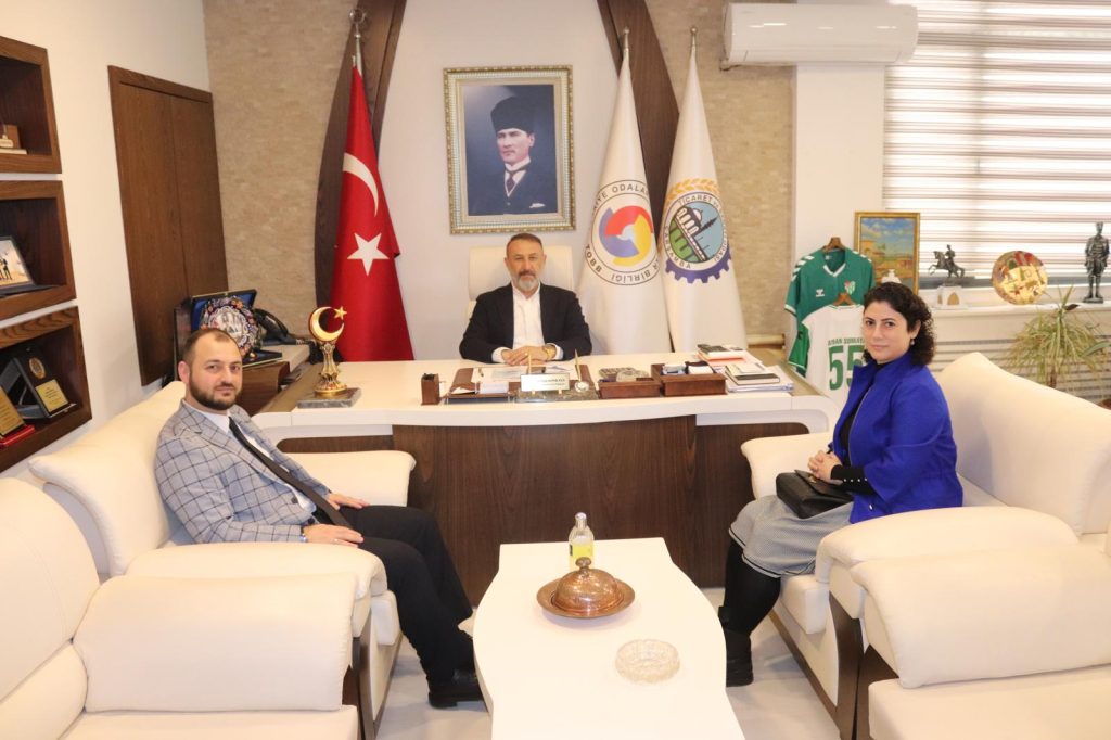 OKAF’26 hazırlıkları kapsamında Çarşamba Ticaret ve Sanayi Odasına ziyaret