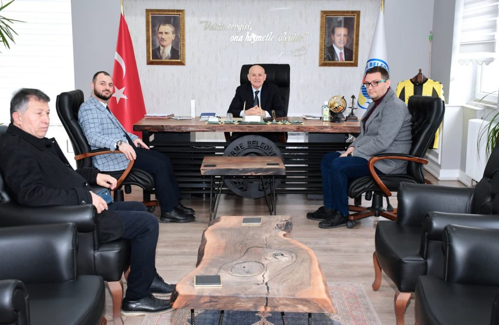 Terme Kaymakamı ve Belediye Başkanı’na OKAF ziyareti