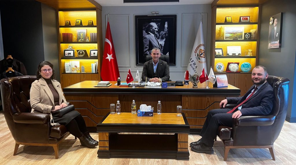 OKAF’26 için Bafra Ticaret Borsası’na ziyaret