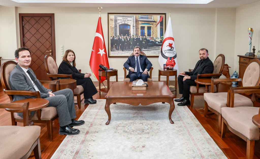 Rektör Aydın’dan Vali Tavlı’ya OKAF’26 ziyareti