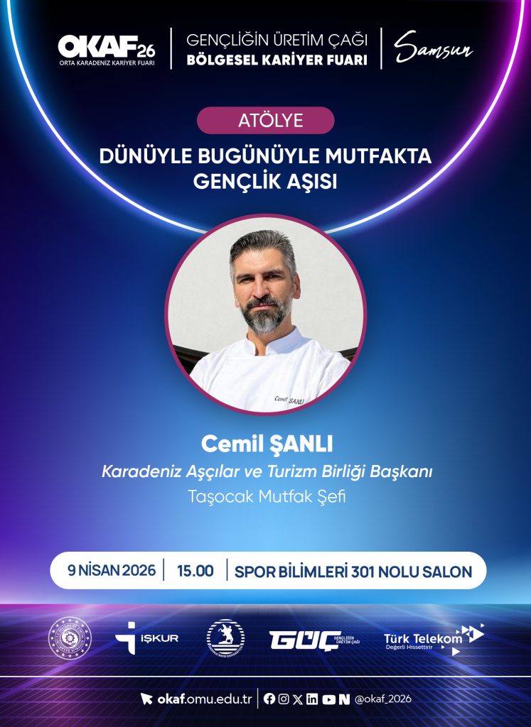 Dünüyle Bugünüyle Mutfakta Gençlik Aşısı: Cemil Şanlı