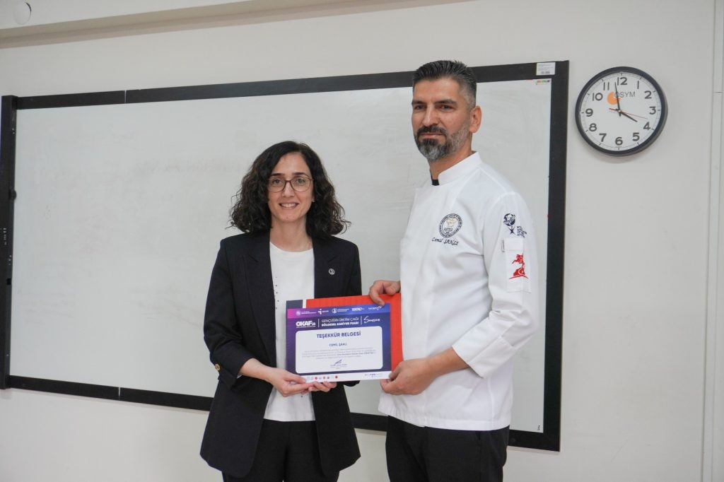 OKAF’26’da Gastronomi rüzgârı: Usta Şef Cemil Şanlı gençlerle buluşuyor